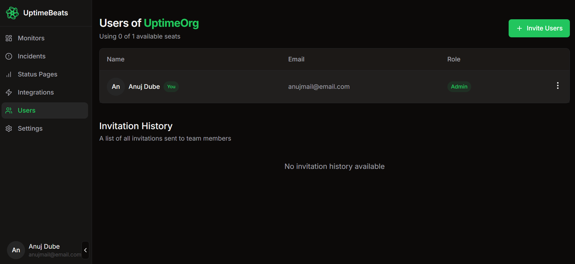 Access Users Management
