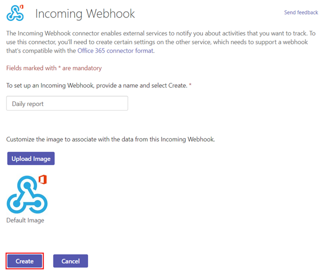 Criar Webhook