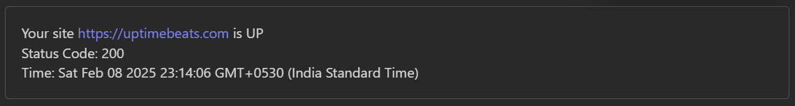 Aparência da Notificação